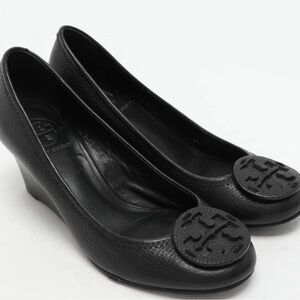 Tory Burch Sally Leather Wedges